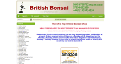 Desktop Screenshot of britishbonsai.co.uk